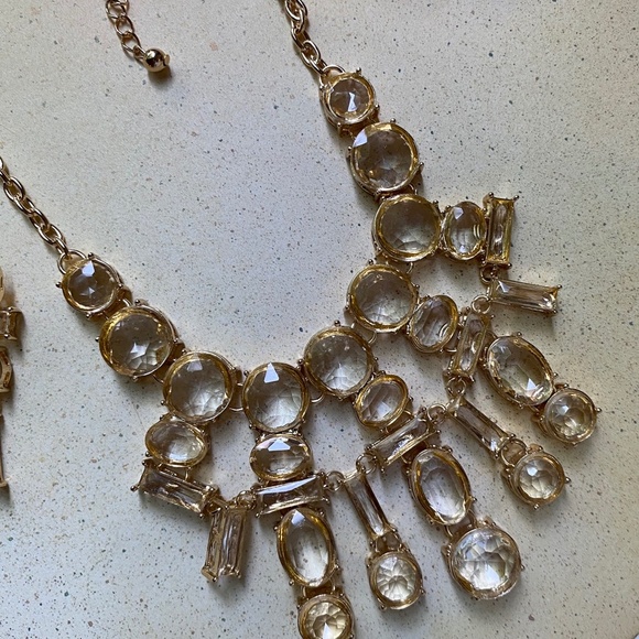 Chicos Necklace and Pierced Earring Set - Picture 6 of 10